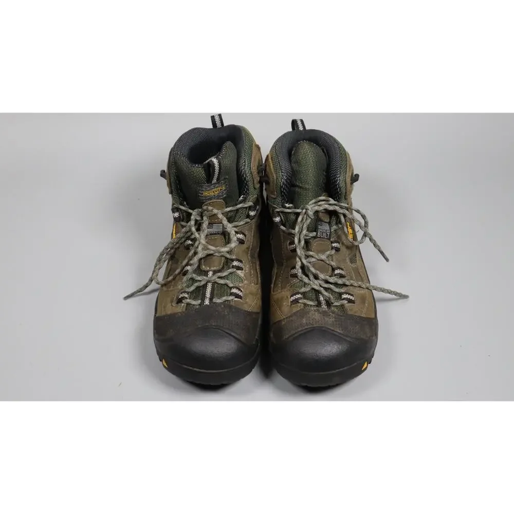 KEEN Utility Men's Braddock Mid Height Steel Toe Waterproof Work Boots Size 11EE